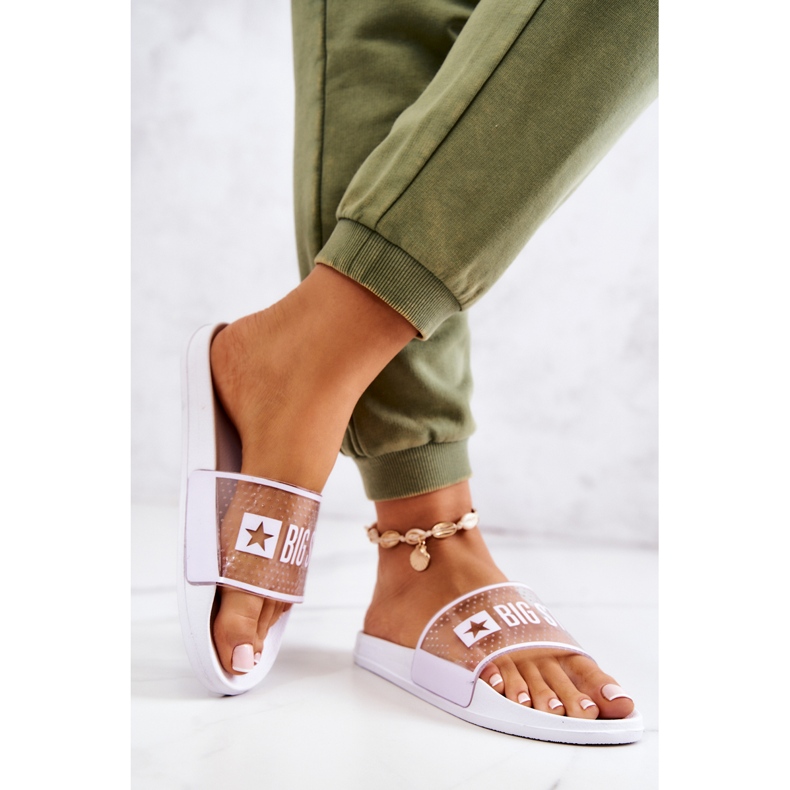 Damenhausschuhe Big Star JJ274642 Weiß 2