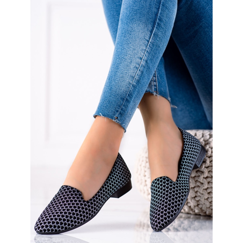 TRENDI Klassische Herren mit Muster schwarz 1