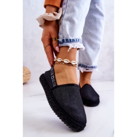 Espadrilles zum Hineinschlüpfen Big Star JJ274878 Schwarz 1