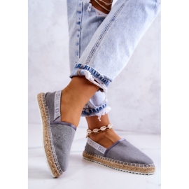 Espadrilles zum Hineinschlüpfen Big Star JJ274876 Grau 2