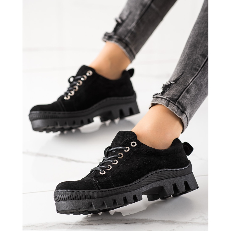 S. BARSKI S.BARSKI Plateauschuhe schwarz 1