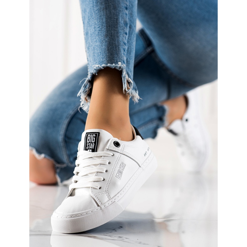 Damen Big Star Turnschuhe JJ274211 weiß 1