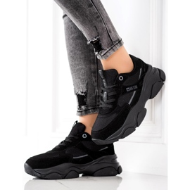 Damen Turnschuhe Big Star JJ274578 schwarz 1