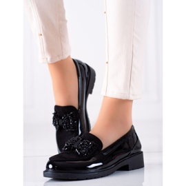 S. BARSKI Schuhe mit dekorativer Schleife S.BARSKI schwarz 1