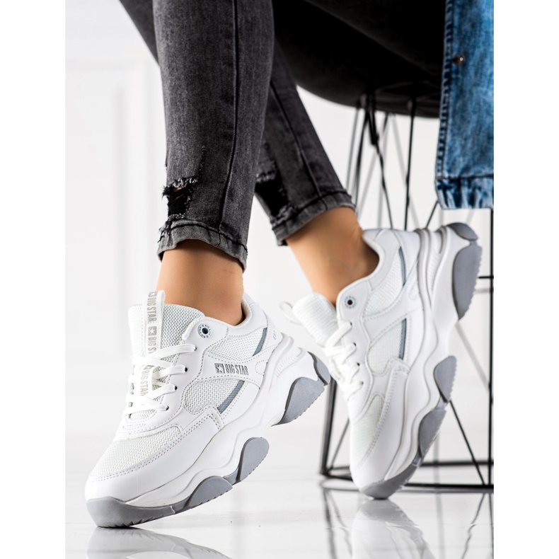 Damen Sneakers Big Star JJ274579 weiß 1