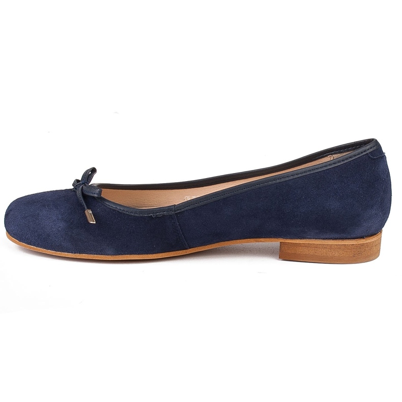 Marco Shoes Wildlederballerinas 1152P in Marineblau navy blau 2
