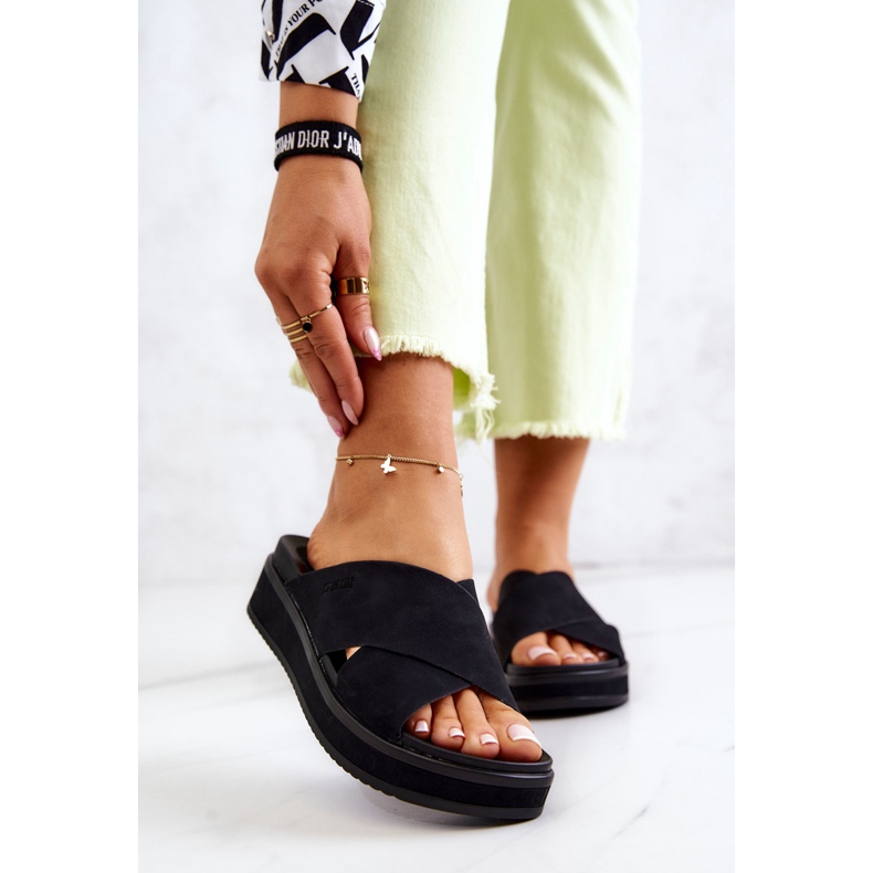 Damenhausschuhe Big Star JJ274721 Schwarz 1