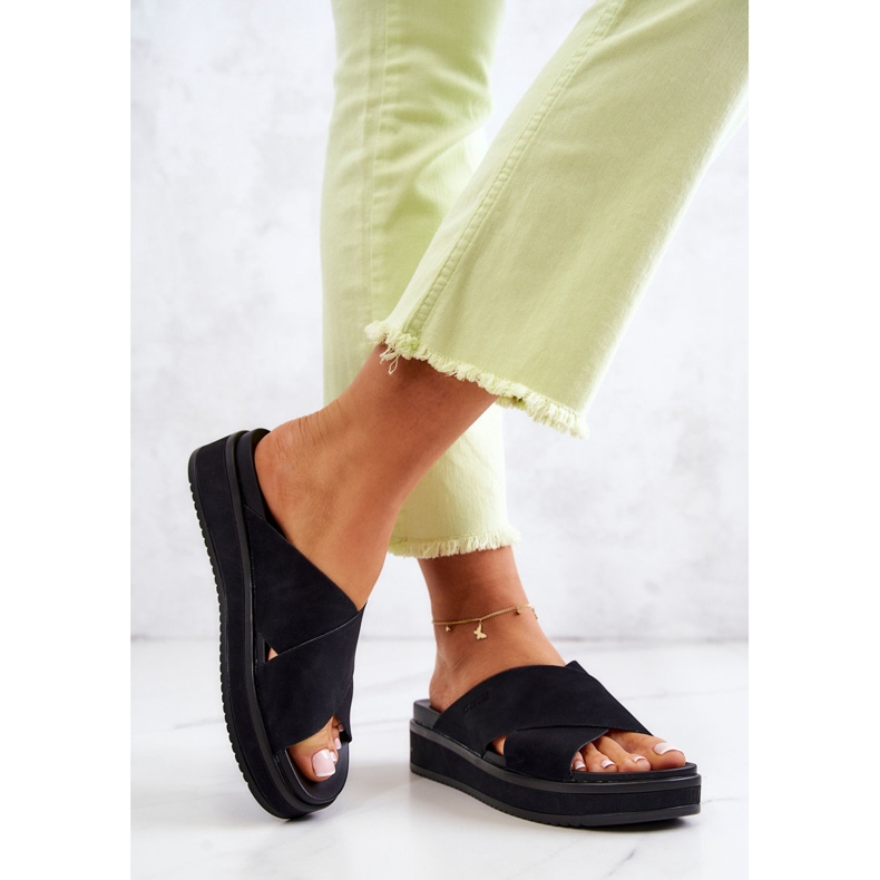 Damenhausschuhe Big Star JJ274721 Schwarz 2