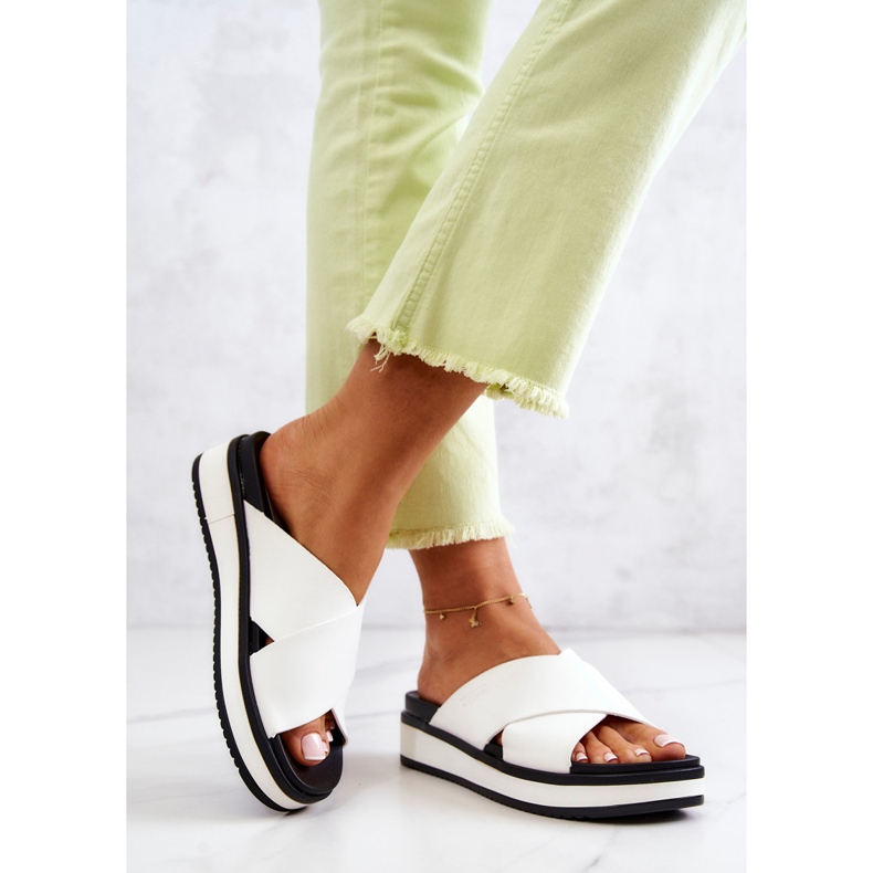 Damenhausschuhe Big Star JJ274723 Weiß 2