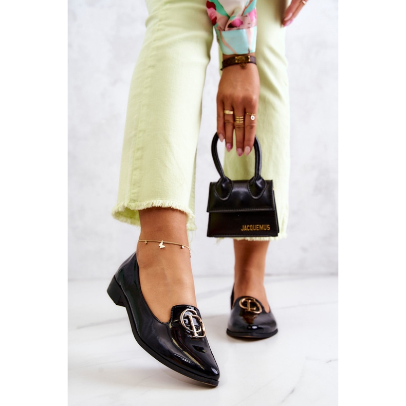 Lackloafer für Damen Lordsy Nicole 2712/035 Schwarz 1