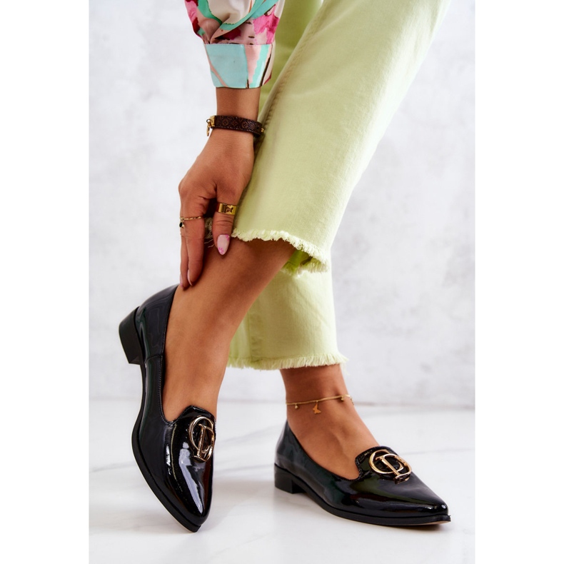 Lackloafer für Damen Lordsy Nicole 2712/035 Schwarz 2