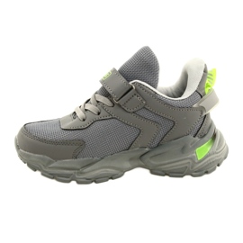 NEWS Jungen Sportschuhe für Klettverschluss 22Z32-4930 Grau 1