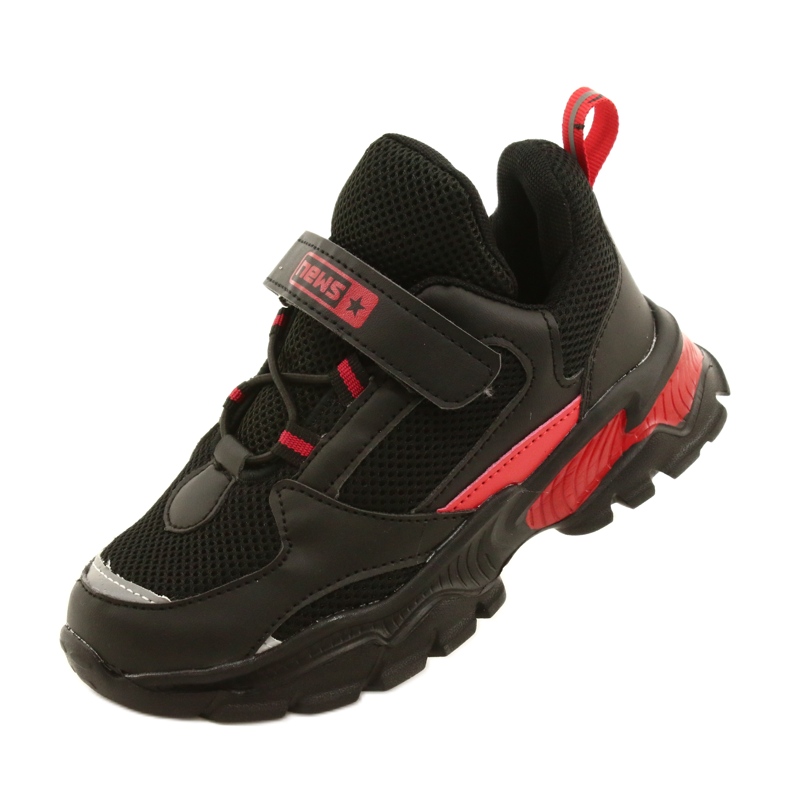 NEWS SPORTEN Jungen Jungens 'Klettbücher 22DZ32-4932 CZARNE-CZZERWONE schwarz 4