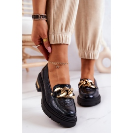 PA2 Damen-Loafer Leder-Loafer Black Mollie schwarz 2