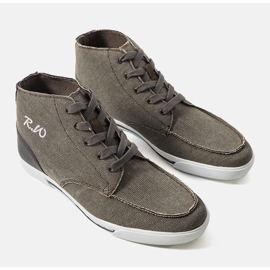 Braune Turnschuhe von Perez beige 1