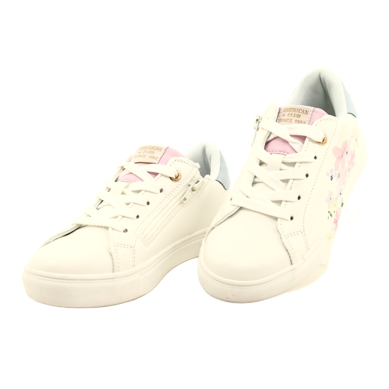 Flowers American Club ES91 weiße Sport-Sneaker 2