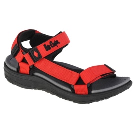 Lee Cooper Damen Sandalen LCW-22-34-0959L Schuhe rot 1