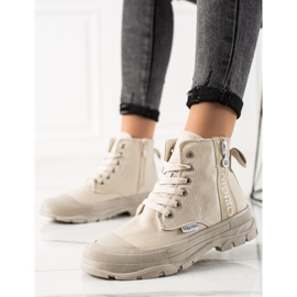 Sabatina Original hohe Sneakers beige 2