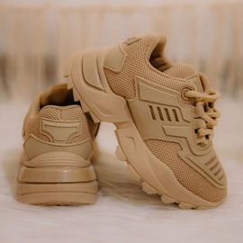 FR1 Freak Out Beige Kindersneaker 1