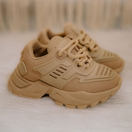 FR1 Freak Out Beige Kindersneaker 2