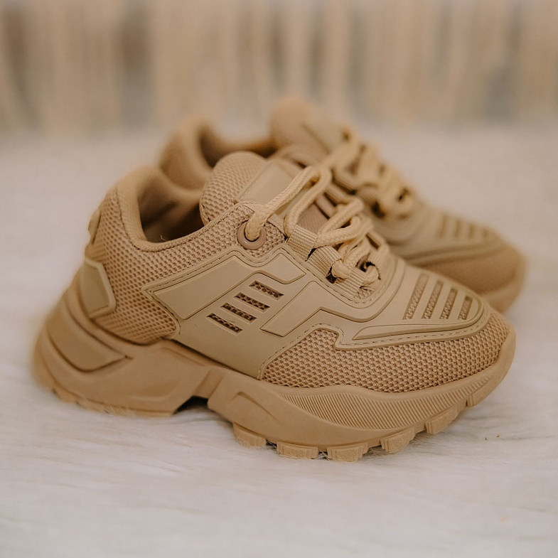 FR1 Freak Out Beige Kindersneaker 2