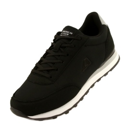 Damen Sportschuhe auf der EVA-Sohle American Club HA38 schwarz 4
