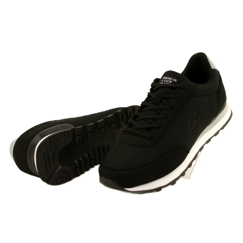 Damen Sportschuhe auf der EVA-Sohle American Club HA38 schwarz 3