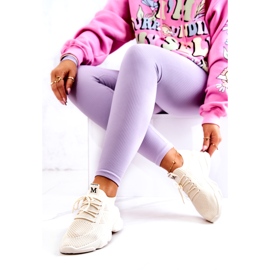 PS1 Sportschuhe Sneaker Stoff Hellbeige Nolene 3