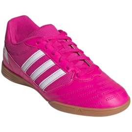 Adidas Super Sala Jr G55911 Fußballschuhe rosen und purpur 3