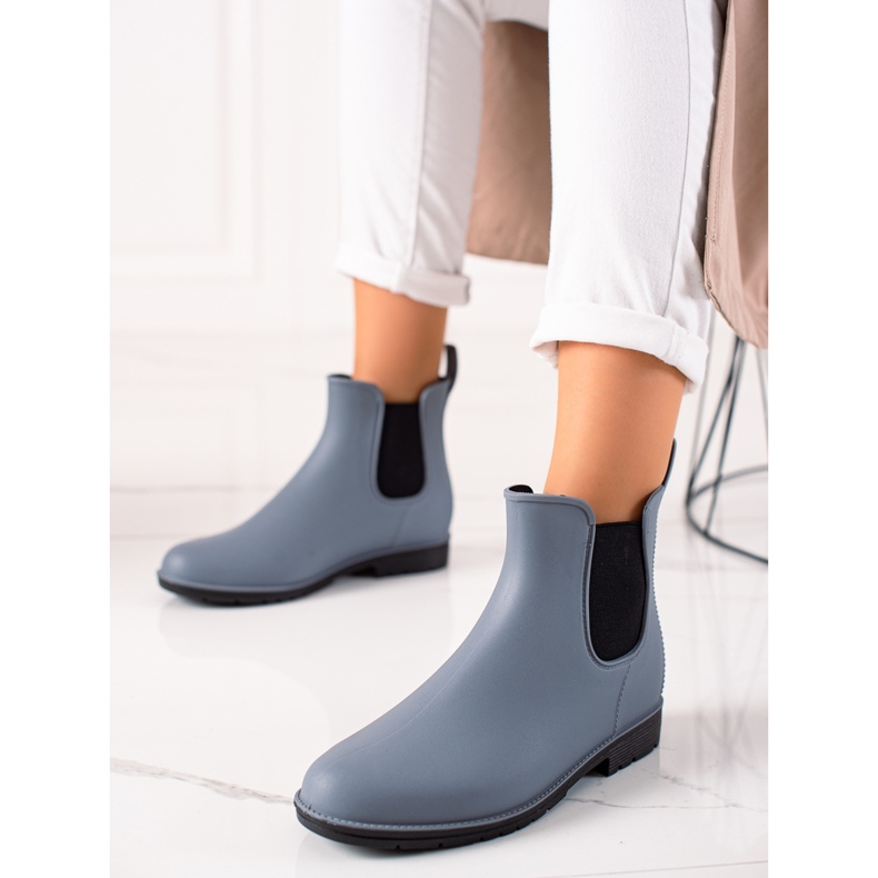 TRENDI Klassische graue Galoschen 1