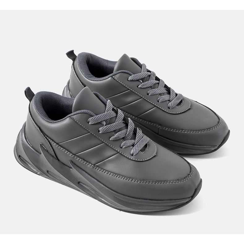 Graue Duley-Sneaker für Herren 1