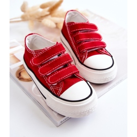 Rote Bernie Klett-Sneaker für Kinder 6