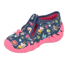 Befado Kinderschuhe 110P456 marineblau mehrfarbig 5