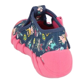 Befado Kinderschuhe 110P456 marineblau mehrfarbig 3