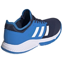 Hallenschuhe adidas Court Team Bounce M GW5063 blau blau und marineblau 4
