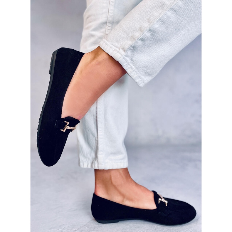 Kubra Black Damen-Slipper schwarz 2