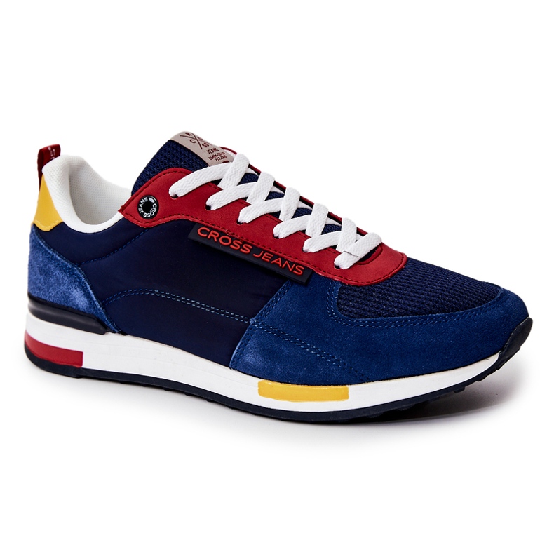 Herren Sportschuhe Cross Jeans JJ1R4008C Marineblau mehrfarbig 1