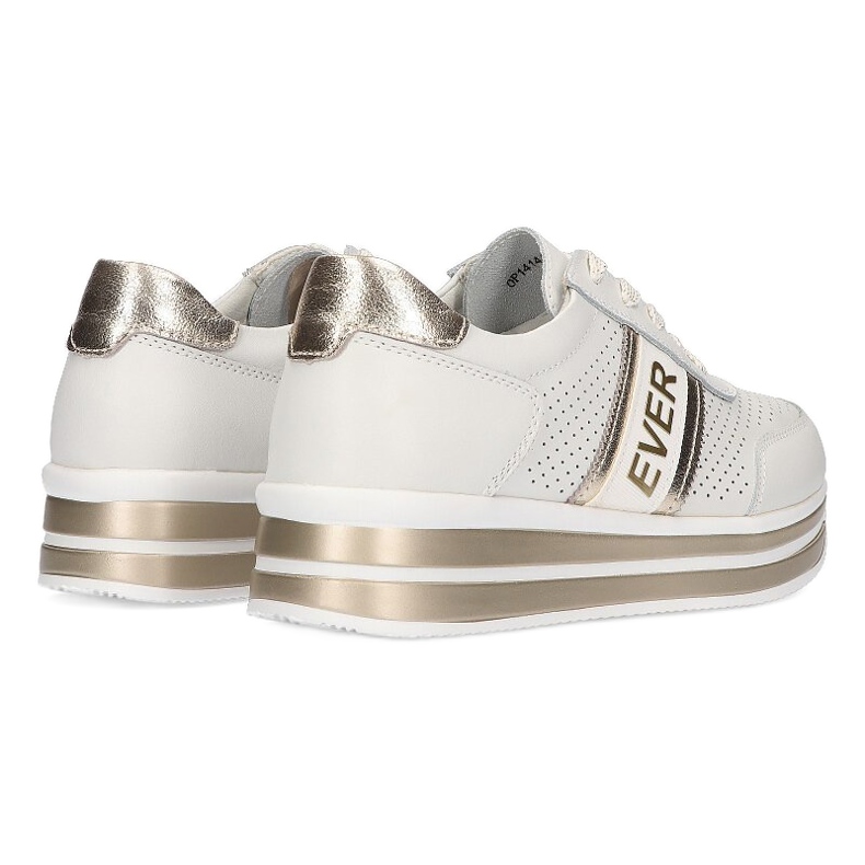 Ever Sports Schuhe für Frauen Filippo DP1414 weiß und gold golden 9