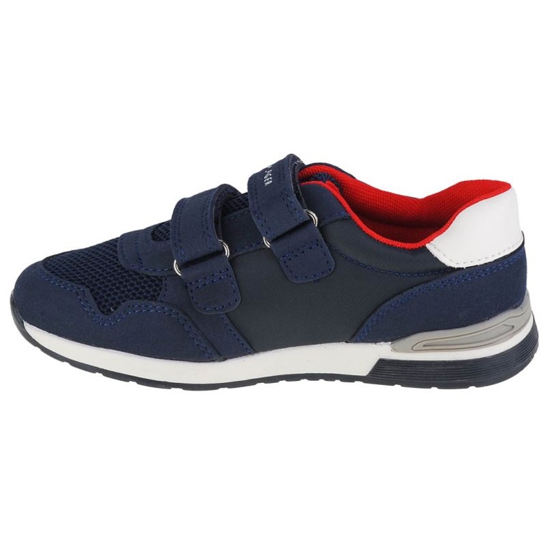 Tommy Hilfiger Niedrig geschnittener Sneaker mit Klettverschluss Jr. T1B4-30481-0732800 navy blau 1