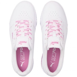 Puma Carina Logomania W 383906 02 weiß rosa 1