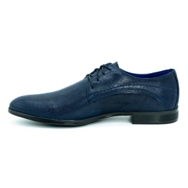 Polbut Formale Lederschuhe für Herren C3LAK marineblau navy blau 1
