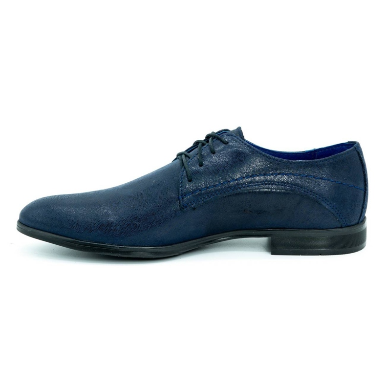 Polbut Formale Lederschuhe für Herren C3LAK marineblau navy blau 1