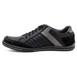 Olivier Herren Lederschuhe 236GT schwarz 1