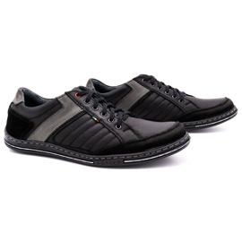 Olivier Herren Lederschuhe 236GT schwarz 2