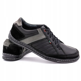 Olivier Herren Lederschuhe 236GT schwarz 3
