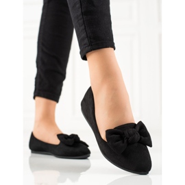 W. Potocki Ballerinas mit Schleife Potocki schwarz 2