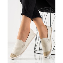 TRENDI Lässige beige Espadrilles 2