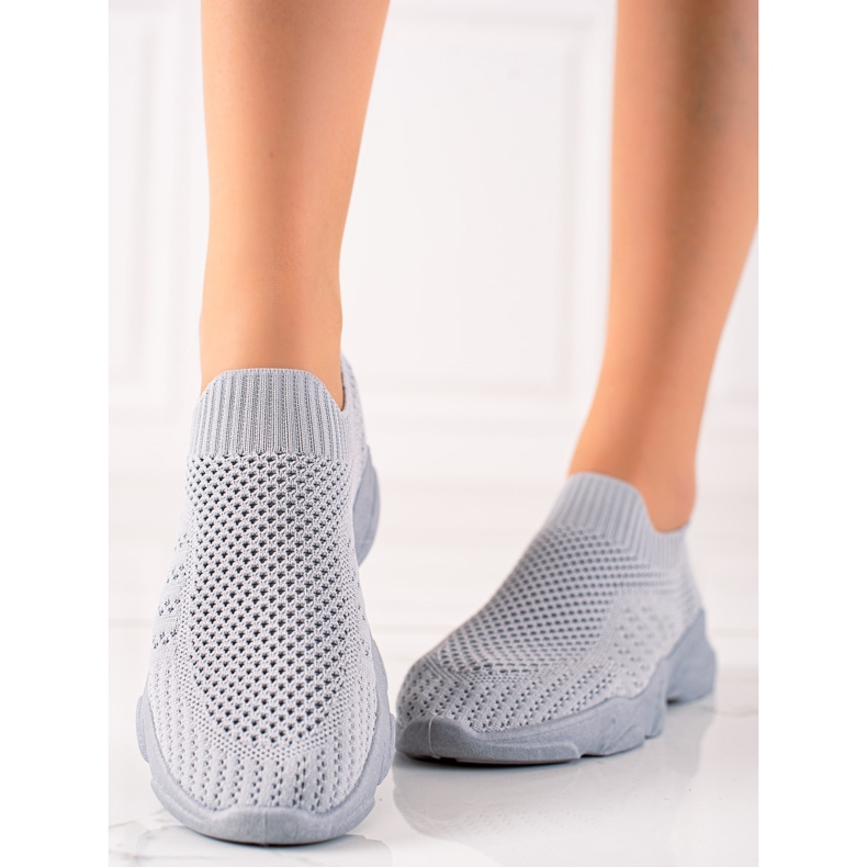 Sweet Shoes Slip-on-Sport-Turnschuhe grau 1