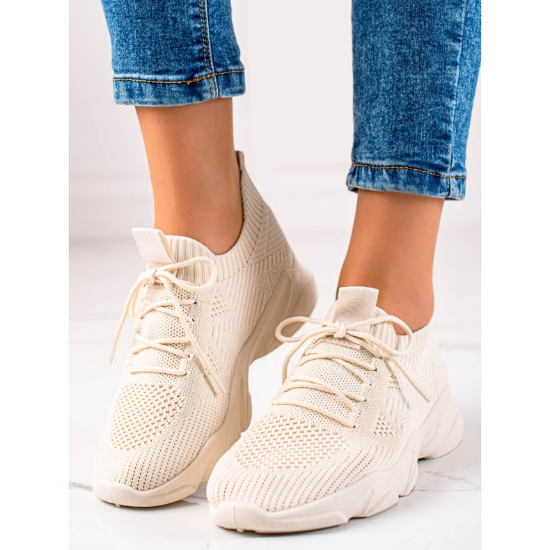 Sweet Shoes Beige Sportschuhe 2