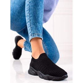 Sweet Shoes Slip-on-Sport-Turnschuhe schwarz 2